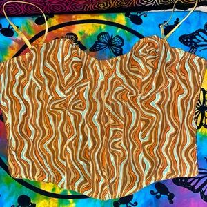 Out from under urban outfitters corset top size XL